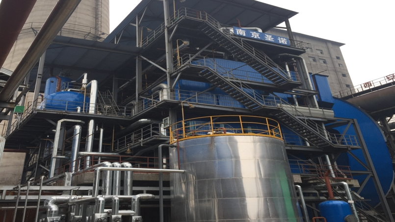 山東金能150萬噸/年焦化余熱鍋爐